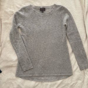 Cashmere sweater - light gray